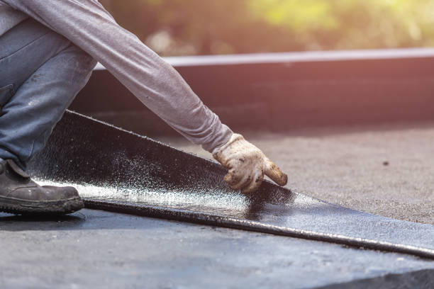 Professional Vapor Barrier Installation technician working in Farnham, NY
